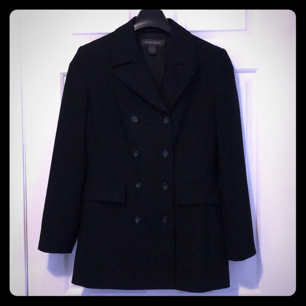 Banana Republic pea coat blazer size 4